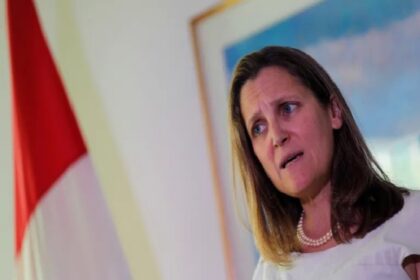 Canada's Deputy PM Chrystia Freeland resigns