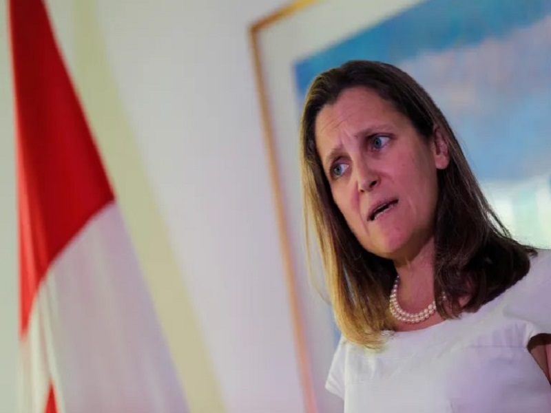 Canada's Deputy PM Chrystia Freeland resigns