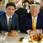 Justin Trudeau and Donald Trump at Florida dinner (Photo: X/Justin Trudeau)