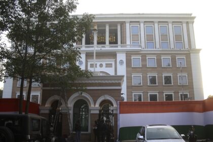 New Delhi: A view of the new Congress party headquarters at Deen Dayal Upadhyay Marg