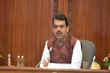 Mumbai: Maharashtra Chief Minister Devendra Fadnavis reviews the next 100-day plan for the Higher and Technical Education, Forest, and Agriculture Departments at the Sahyadri Guest House in Mumbai on Thursday, December 26, 2024. (Photo: IANS)