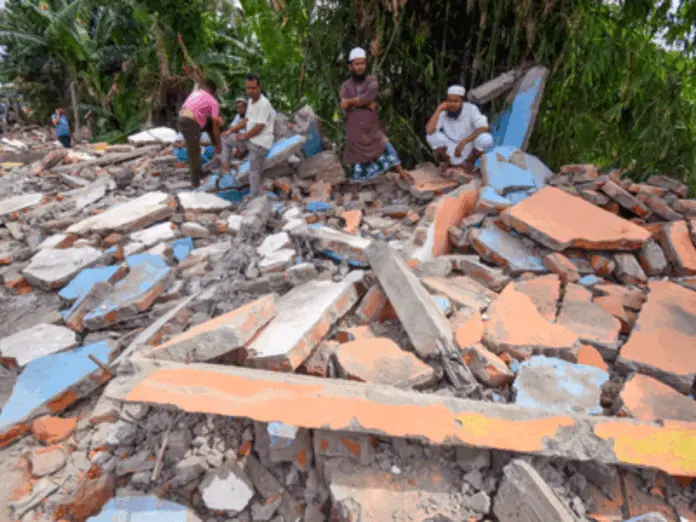assam goalpara eviction resumes more than 580 houses demolished