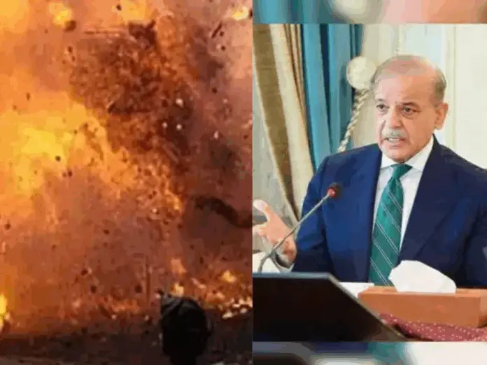 pakistan blast near islamabad court 12 dead several injured m shehbaz blame on india, पाकिस्तान