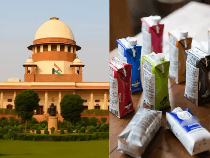 supreme court sharp reaction on selling liquor in tetra pack, सुप्रीम कोर्ट